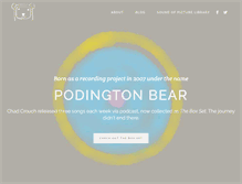 Tablet Screenshot of podingtonbear.com